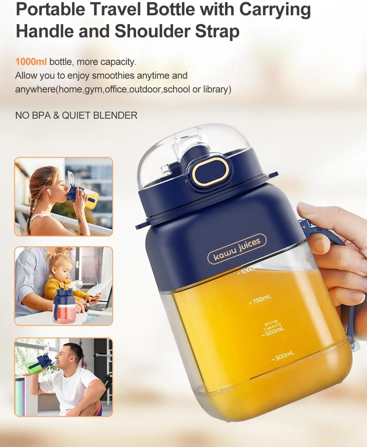 Portable Blender SPBP 34.1 oz